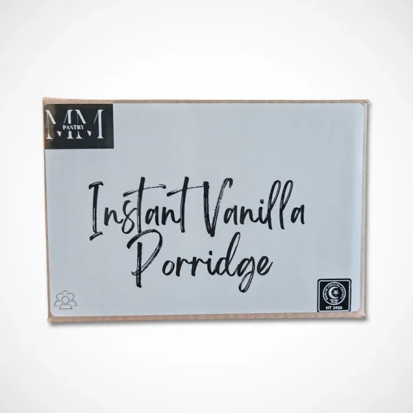Instant vanilla porridge